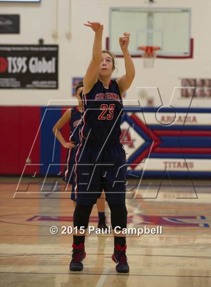 Thumbnail 2 in Arcadia vs Centennial (Arcadia Lady Hoops Tournament) photogallery.