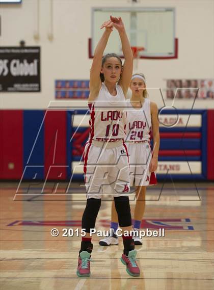 Thumbnail 3 in Arcadia vs Centennial (Arcadia Lady Hoops Tournament) photogallery.