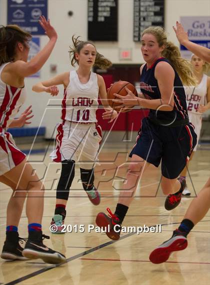 Thumbnail 1 in Arcadia vs Centennial (Arcadia Lady Hoops Tournament) photogallery.