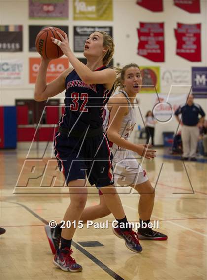 Thumbnail 3 in Arcadia vs Centennial (Arcadia Lady Hoops Tournament) photogallery.
