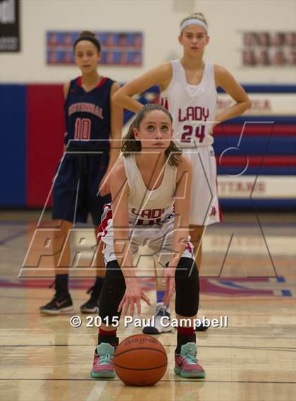 Thumbnail 3 in Arcadia vs Centennial (Arcadia Lady Hoops Tournament) photogallery.