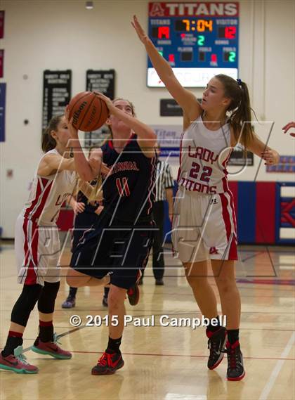 Thumbnail 1 in Arcadia vs Centennial (Arcadia Lady Hoops Tournament) photogallery.