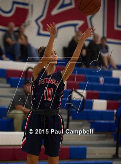 Thumbnail 3 in Arcadia vs Centennial (Arcadia Lady Hoops Tournament) photogallery.