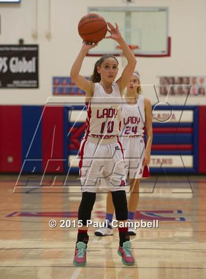 Thumbnail 2 in Arcadia vs Centennial (Arcadia Lady Hoops Tournament) photogallery.