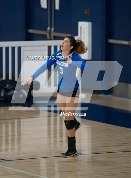 Thumbnail 1 in California Lutheran vs Santa Rosa Academy (CIF SS D9 Round 1 Playoff) photogallery.