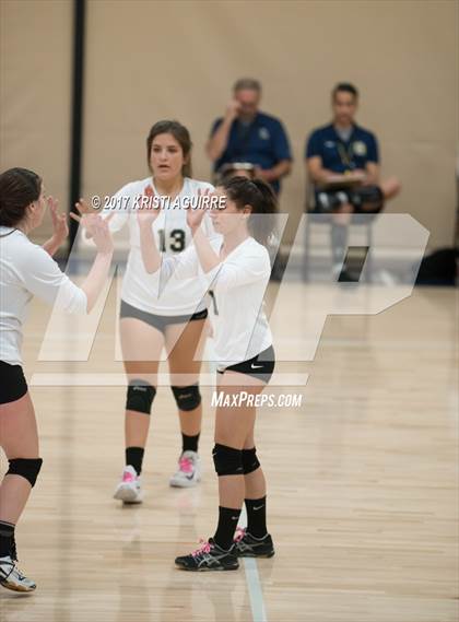Thumbnail 2 in California Lutheran vs Santa Rosa Academy (CIF SS D9 Round 1 Playoff) photogallery.