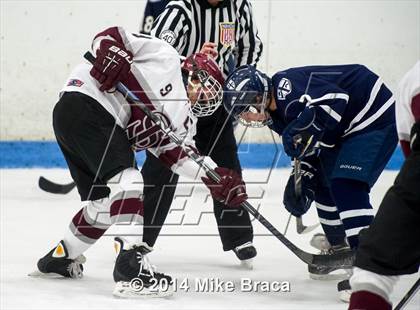 Thumbnail 2 in La Salle College vs St. Joseph's Collegiate Institute (Mount St Charles Face-Off) photogallery.