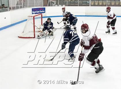 Thumbnail 2 in La Salle College vs St. Joseph's Collegiate Institute (Mount St Charles Face-Off) photogallery.