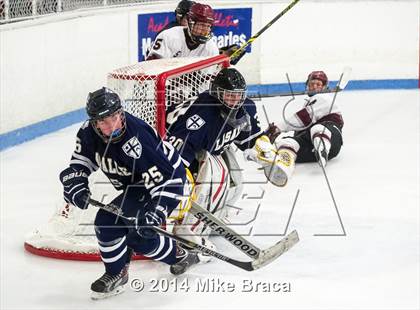 Thumbnail 1 in La Salle College vs St. Joseph's Collegiate Institute (Mount St Charles Face-Off) photogallery.