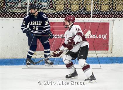 Thumbnail 1 in La Salle College vs St. Joseph's Collegiate Institute (Mount St Charles Face-Off) photogallery.