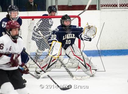 Thumbnail 2 in La Salle College vs St. Joseph's Collegiate Institute (Mount St Charles Face-Off) photogallery.