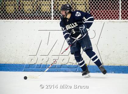 Thumbnail 2 in La Salle College vs St. Joseph's Collegiate Institute (Mount St Charles Face-Off) photogallery.
