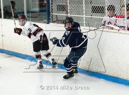 Thumbnail 1 in La Salle College vs St. Joseph's Collegiate Institute (Mount St Charles Face-Off) photogallery.