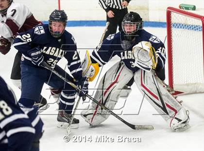 Thumbnail 2 in La Salle College vs St. Joseph's Collegiate Institute (Mount St Charles Face-Off) photogallery.