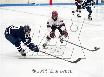 Thumbnail 1 in La Salle College vs St. Joseph's Collegiate Institute (Mount St Charles Face-Off) photogallery.