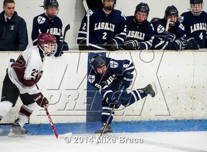 Thumbnail 1 in La Salle College vs St. Joseph's Collegiate Institute (Mount St Charles Face-Off) photogallery.