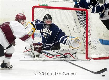 Thumbnail 3 in La Salle College vs St. Joseph's Collegiate Institute (Mount St Charles Face-Off) photogallery.