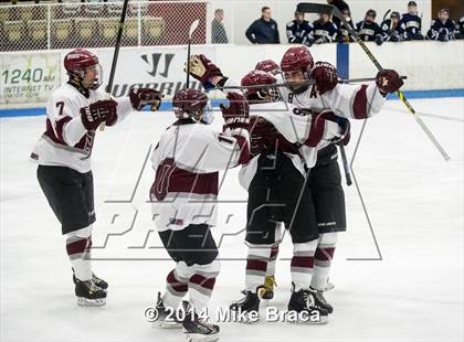 Thumbnail 3 in La Salle College vs St. Joseph's Collegiate Institute (Mount St Charles Face-Off) photogallery.