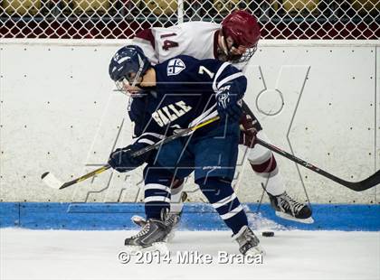 Thumbnail 3 in La Salle College vs St. Joseph's Collegiate Institute (Mount St Charles Face-Off) photogallery.