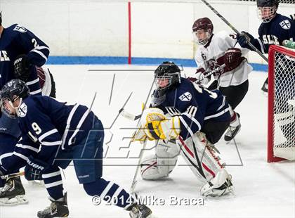 Thumbnail 1 in La Salle College vs St. Joseph's Collegiate Institute (Mount St Charles Face-Off) photogallery.