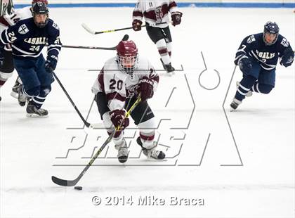 Thumbnail 1 in La Salle College vs St. Joseph's Collegiate Institute (Mount St Charles Face-Off) photogallery.