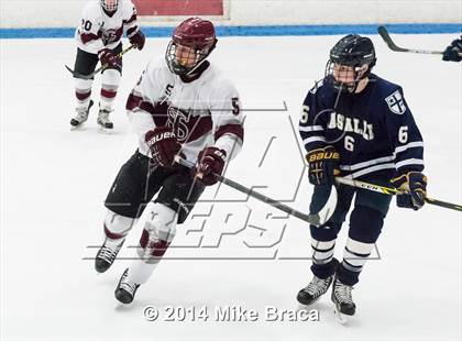Thumbnail 3 in La Salle College vs St. Joseph's Collegiate Institute (Mount St Charles Face-Off) photogallery.