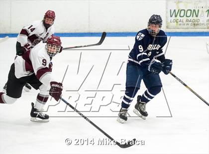 Thumbnail 2 in La Salle College vs St. Joseph's Collegiate Institute (Mount St Charles Face-Off) photogallery.