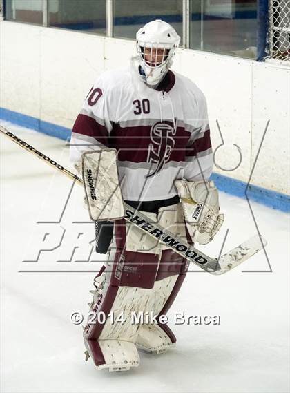 Thumbnail 2 in La Salle College vs St. Joseph's Collegiate Institute (Mount St Charles Face-Off) photogallery.