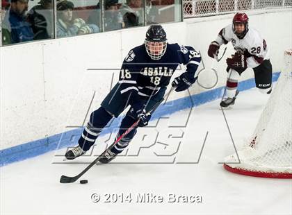 Thumbnail 2 in La Salle College vs St. Joseph's Collegiate Institute (Mount St Charles Face-Off) photogallery.