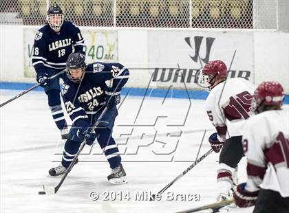 Thumbnail 1 in La Salle College vs St. Joseph's Collegiate Institute (Mount St Charles Face-Off) photogallery.