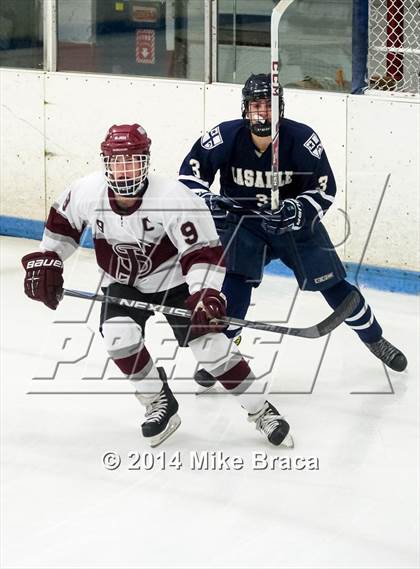 Thumbnail 2 in La Salle College vs St. Joseph's Collegiate Institute (Mount St Charles Face-Off) photogallery.