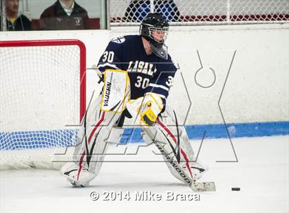 Thumbnail 1 in La Salle College vs St. Joseph's Collegiate Institute (Mount St Charles Face-Off) photogallery.