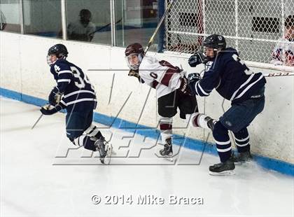 Thumbnail 3 in La Salle College vs St. Joseph's Collegiate Institute (Mount St Charles Face-Off) photogallery.