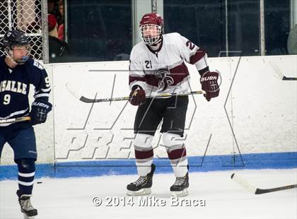 Thumbnail 3 in La Salle College vs St. Joseph's Collegiate Institute (Mount St Charles Face-Off) photogallery.