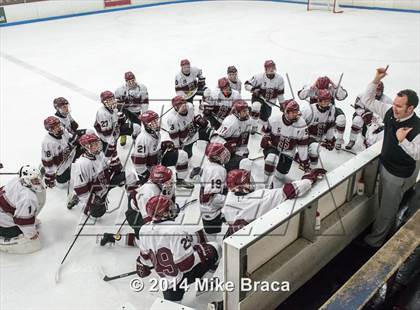 Thumbnail 3 in La Salle College vs St. Joseph's Collegiate Institute (Mount St Charles Face-Off) photogallery.