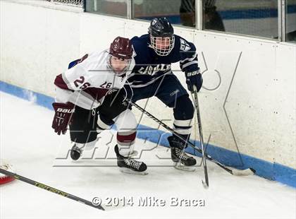 Thumbnail 3 in La Salle College vs St. Joseph's Collegiate Institute (Mount St Charles Face-Off) photogallery.