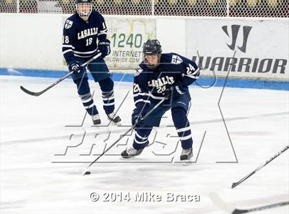 Thumbnail 3 in La Salle College vs St. Joseph's Collegiate Institute (Mount St Charles Face-Off) photogallery.