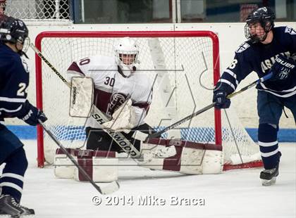 Thumbnail 1 in La Salle College vs St. Joseph's Collegiate Institute (Mount St Charles Face-Off) photogallery.
