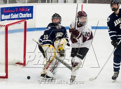 Thumbnail 1 in La Salle College vs St. Joseph's Collegiate Institute (Mount St Charles Face-Off) photogallery.