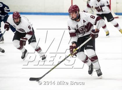 Thumbnail 1 in La Salle College vs St. Joseph's Collegiate Institute (Mount St Charles Face-Off) photogallery.