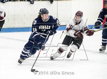 Thumbnail 3 in La Salle College vs St. Joseph's Collegiate Institute (Mount St Charles Face-Off) photogallery.