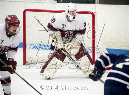 Thumbnail 1 in La Salle College vs St. Joseph's Collegiate Institute (Mount St Charles Face-Off) photogallery.
