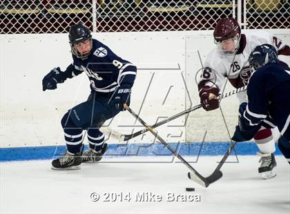 Thumbnail 3 in La Salle College vs St. Joseph's Collegiate Institute (Mount St Charles Face-Off) photogallery.