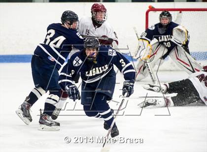 Thumbnail 1 in La Salle College vs St. Joseph's Collegiate Institute (Mount St Charles Face-Off) photogallery.
