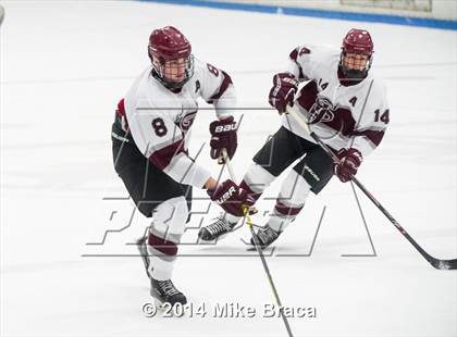 Thumbnail 1 in La Salle College vs St. Joseph's Collegiate Institute (Mount St Charles Face-Off) photogallery.