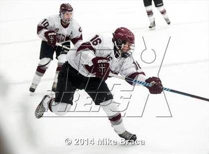 Thumbnail 1 in La Salle College vs St. Joseph's Collegiate Institute (Mount St Charles Face-Off) photogallery.