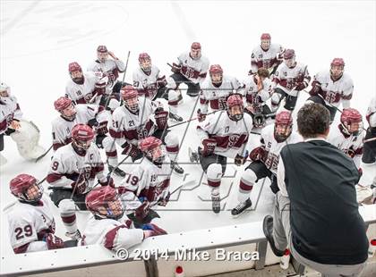Thumbnail 1 in La Salle College vs St. Joseph's Collegiate Institute (Mount St Charles Face-Off) photogallery.