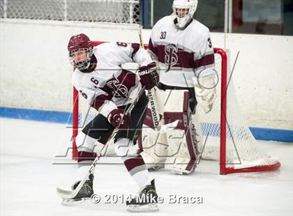 Thumbnail 2 in La Salle College vs St. Joseph's Collegiate Institute (Mount St Charles Face-Off) photogallery.