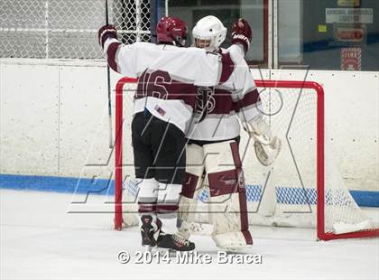 Thumbnail 3 in La Salle College vs St. Joseph's Collegiate Institute (Mount St Charles Face-Off) photogallery.