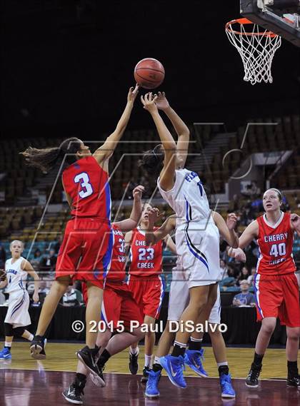 Thumbnail 2 in Highlands Ranch vs. Cherry Creek (CHSAA 5A Great 8) photogallery.